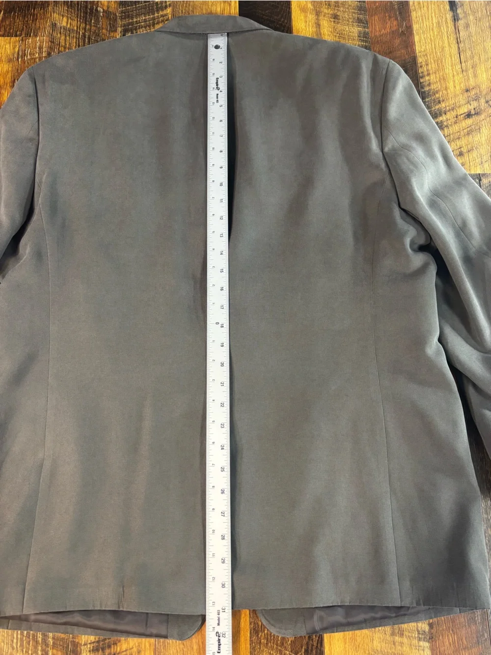 Lauren Ralph Lauren Men's Gray Two-Button Blazer 46R